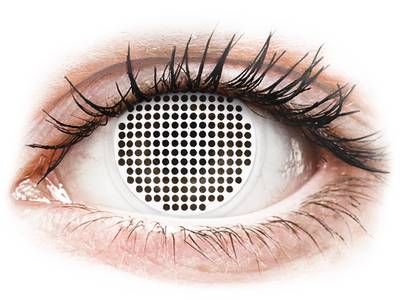 ColourVUE Crazy Lens - White Screen - Sin graduar