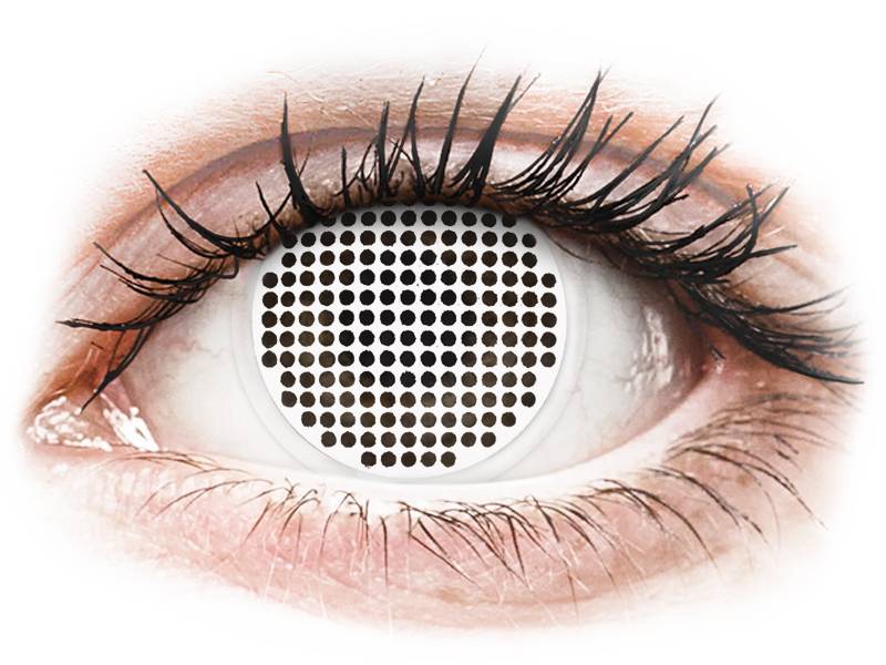 ColourVUE Crazy Lens - White Screen - Sin graduar (2 lentillas)