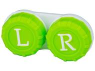 Estuche de lentillas L+R - verde Estuche de lentes de contacto - Estuche de lentillas L+R - verde
