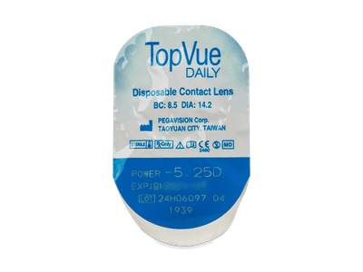 TopVue Daily (10 lentillas) - Previsualización del blister