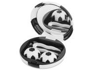 Estuche de lentillas Fútbol - Negro Accesorios para lentes de contacto - Estuche de lentillas Fútbol - Negro