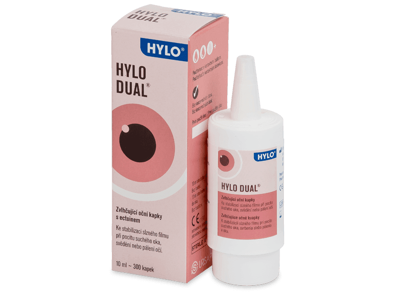 Hylo-Dual Colirio Solución Oftálmica - Frasco 10 mL - Boticas Hogar y Salud