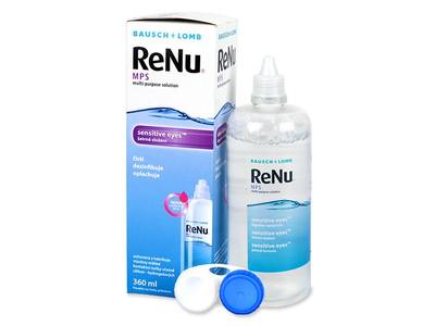 Líquido ReNu MPS Sensitive Eyes 360 ml  - Diseño antiguo