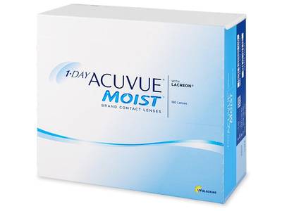 1 Day Acuvue Moist (180 Lentillas) - Lentillas diarias desechables