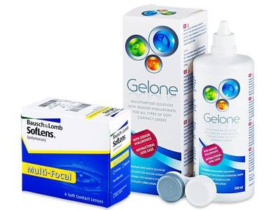 SofLens Multi-Focal (6 Lentillas) +  Líquido Gelone 360 ml