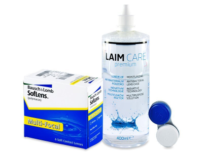 SofLens Multi-Focal (6 Lentillas) + Líquido Laim-Care 400 ml