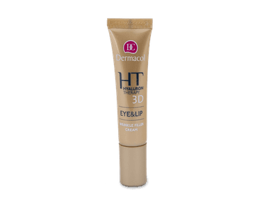 Dermacol Hyaluron crema antiarrugas para ojos y labios 15 ml 