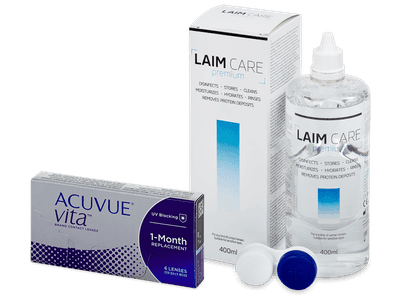 Acuvue Vita (6 lentillas) + Líquido Laim-Care 400 ml