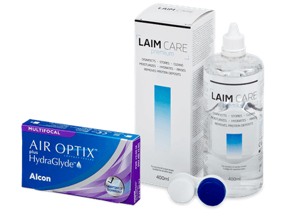 Air Optix plus HydraGlyde Multifocal 6 lentillas L quido Laim