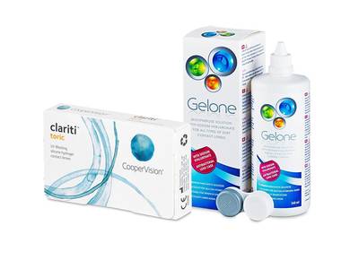 Clariti Toric (6 lentillas) + Líquido Gelone 360 ml