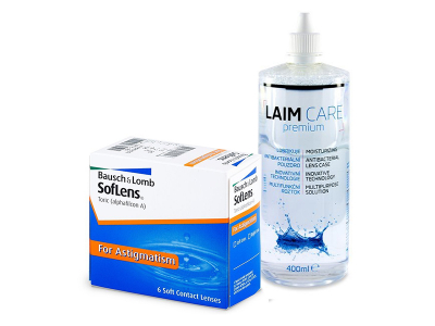 SofLens Toric (6 lentillas) + Líquido Laim-Care 400 ml