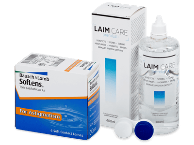 SofLens Toric (6 lentillas) + Líquido Laim-Care 400 ml