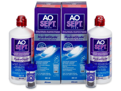 Líquido AO SEPT PLUS HydraGlyde 2 x 360 ml - Este producto también está disponible en esta variación de empaque