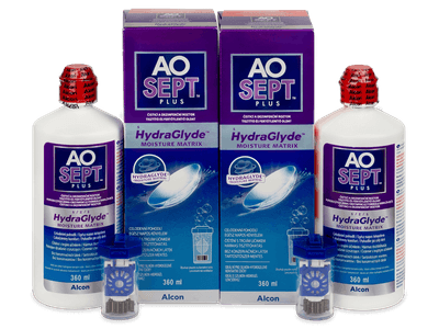 Líquido AO SEPT PLUS HydraGlyde 2 x 360 ml - Este producto también está disponible en esta variación de empaque