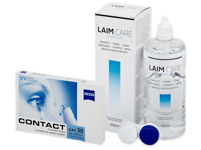 Zeiss Contact Day 30 Air (6 Lentillas) + Líquido Laim-Care 400 ml
