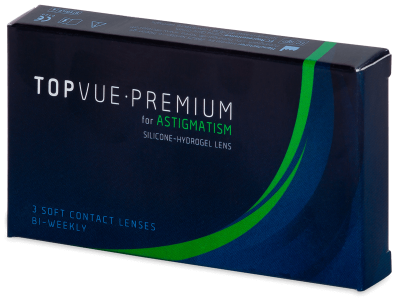 TopVue Premium for Astigmatism (3 Lentillas) - Lentillas tóricas