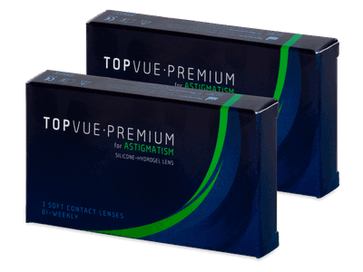 TopVue Premium for Astigmatism (6 lentillas) - Lentillas tóricas