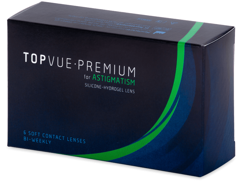 TopVue Premium for Astigmatism (6 lentillas) - Lentillas tóricas
