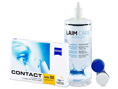 Carl Zeiss Contact Day 30 Spheric (6 lentillas) Líquido Laim-Care 400 ml