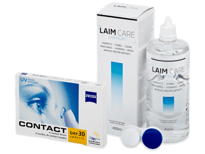 Carl Zeiss Contact Day 30 Spheric (6 lentillas) Líquido Laim-Care 400 ml