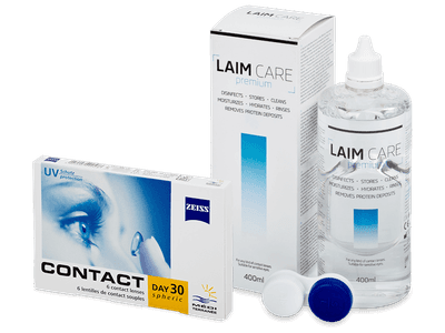 Carl Zeiss Contact Day 30 Spheric (6 lentillas) Líquido Laim-Care 400 ml