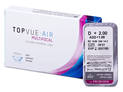 TopVue Air Multifocal (1 lentilla) - Lentes de contacto multifocales