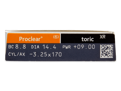 Proclear Toric XR (6 Lentillas) - Previsualización de atributos