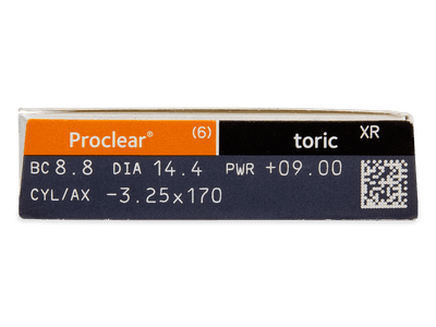 Proclear Toric XR (6 Lentillas) - Previsualización de atributos