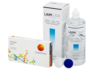 Proclear Toric XR (6 Lentillas) + Laim Care 400ml