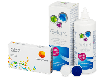 Proclear Multifocal XR (6 Lentillas) + Gelone 360ml