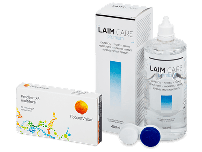 Proclear Multifocal XR (6 Lentillas) + Laim Care 400ml