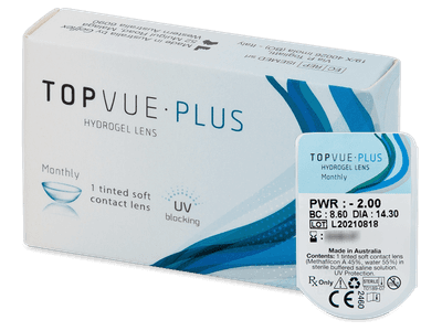 TopVue Monthly Plus (1 lentilla) - Este producto también está disponible en esta variación de empaque