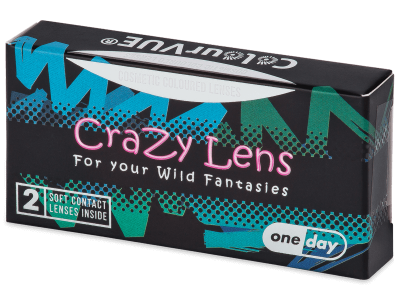 ColourVUE Crazy Lens - Reignfire - Diarias sin graduación (2 Lentillas)