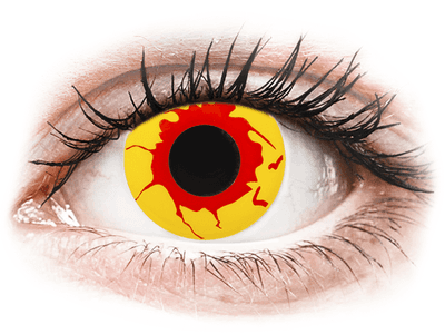 ColourVUE Crazy Lens - Reignfire - Diarias sin graduación (2 Lentillas)