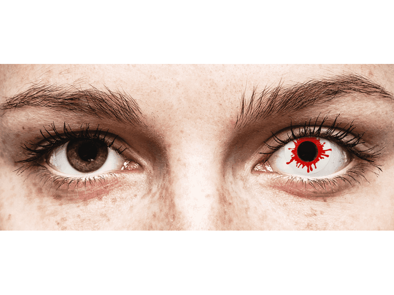 ColourVUE Crazy Lens - Wild Blood - Diarias sin graduación (2 Lentillas)