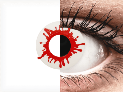 ColourVUE Crazy Lens - Wild Blood - Diarias sin graduación (2 Lentillas)