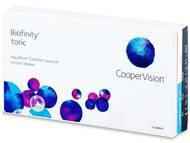 Biofinity Toric (3 lentillas) Lentillas para Astigmatismo - Biofinity Toric (3 lentillas)