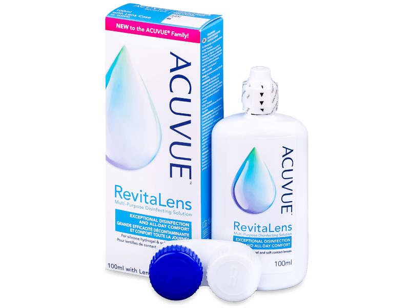 Líquido de limpieza Acuvue RevitaLens 100 ml - líquido de limpieza