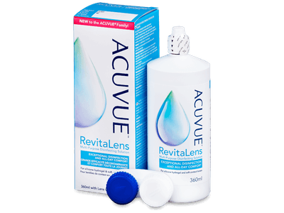 Líquido de limpieza Acuvue RevitaLens 360 ml 