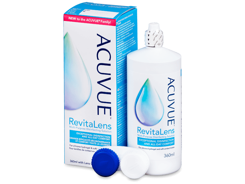 Líquido de limpieza Acuvue RevitaLens 360 ml - líquido de limpieza