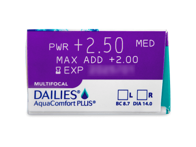 Dailies AquaComfort Plus Multifocal (90 lentillas) - Previsualización de atributos