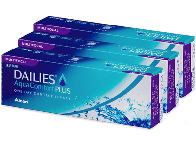 Dailies AquaComfort Plus Multifocal (90 lentillas) - Lentes de contacto multifocales