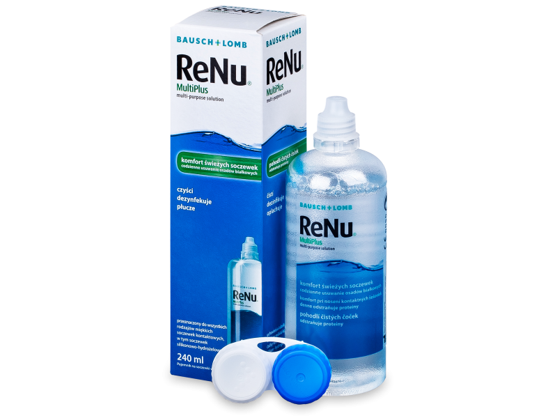 Líquido ReNu MultiPlus 240 ml  - líquido de limpieza
