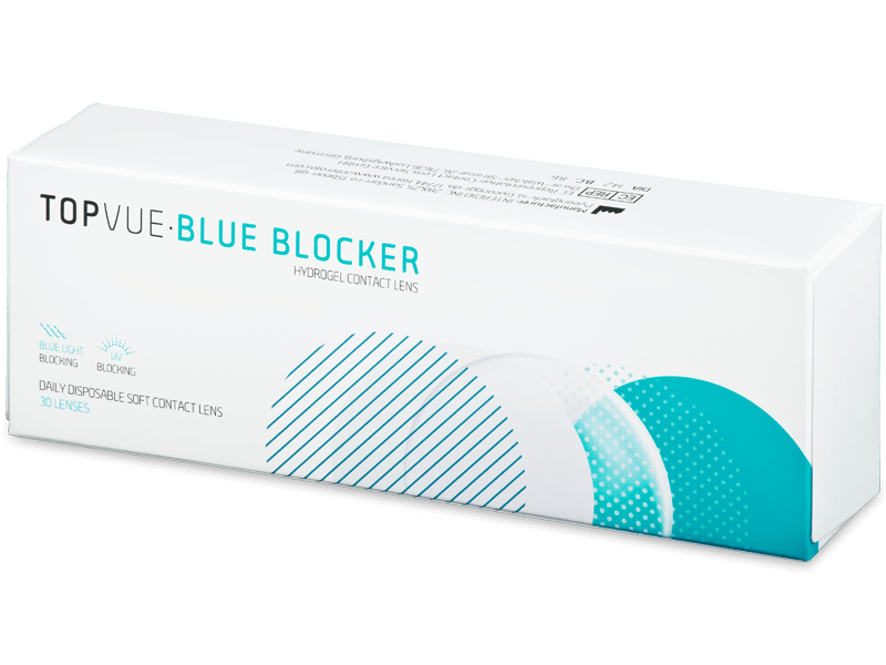 TopVue Blue Blocker (30 lentillas) - Lentillas diarias desechables