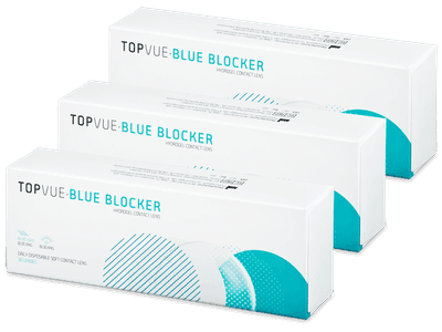 TopVue Blue Blocker (90 lentillas) - Lentillas diarias desechables