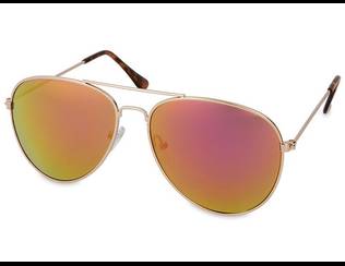 Gafas de sol Gold Aviator - Rosa/Naraja Gafas de sol Piloto / Aviador - Gafas de sol Gold Aviator - Rosa/Naraja