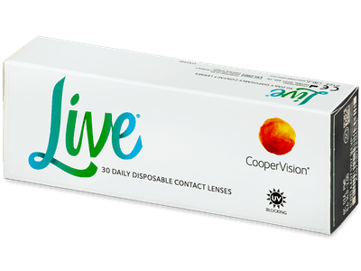 Live Daily Disposable (30 lentillas) - Lentillas diarias desechables