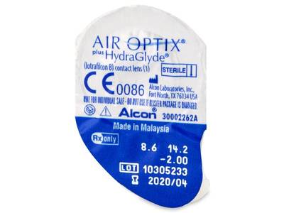 Air Optix plus HydraGlyde (6 lentillas) - Previsualización del blister