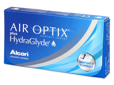 Air Optix plus HydraGlyde (3 lentillas) - Lentes de contacto mensuales
