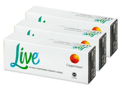 Live Daily Disposable (90 Lentillas) - Lentillas diarias desechables